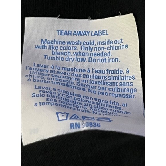 Iron Maiden T-Shirt Womens L 2019 Black Graphic Tee 100% Cotton Rock Band - Picture 11 of 12